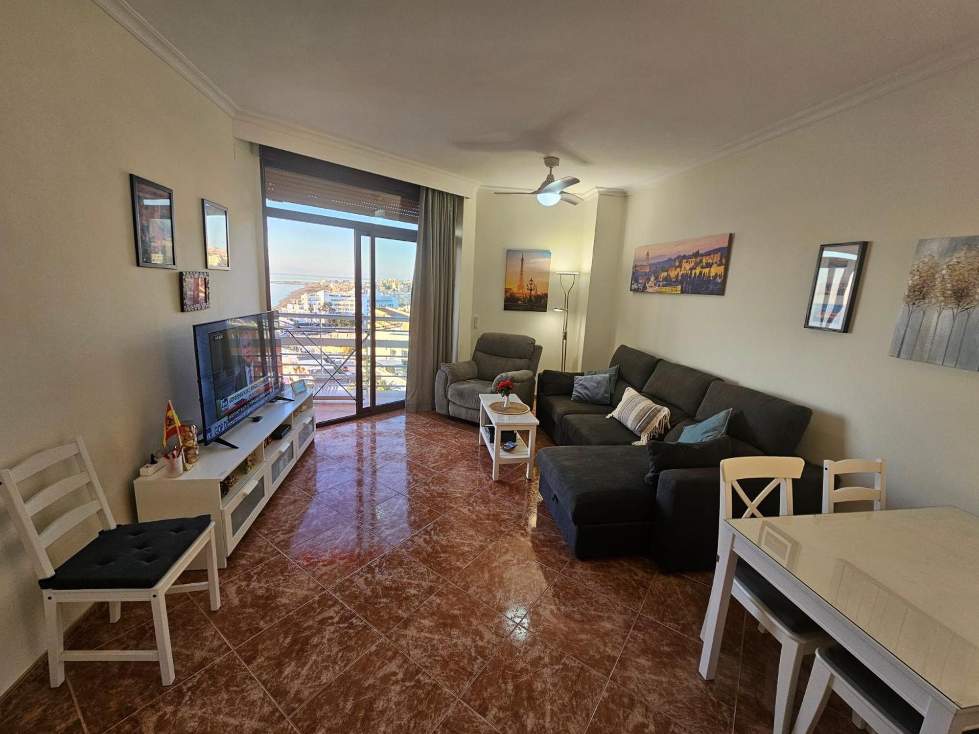 Apartamento La Roca-Mediterraneo Views, 8Th Floor-New Kitchen- Pool- Parking-Air Conditioning, Ceiling Fans & Free Wifi Torremolinos Exterior foto